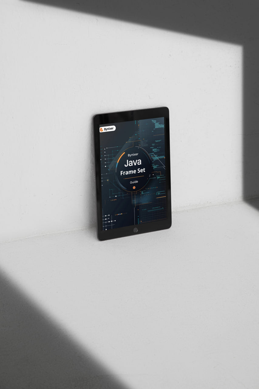 tablet displaying named "Frame Set"